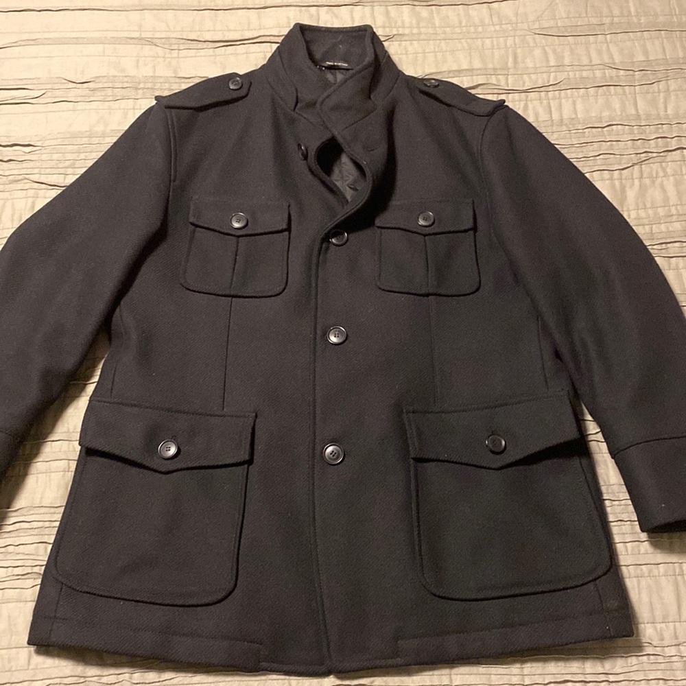 Hugo Boss Wool Coat 44R